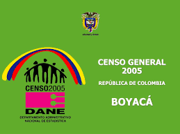 Innovación DANE, Censo General de Población.