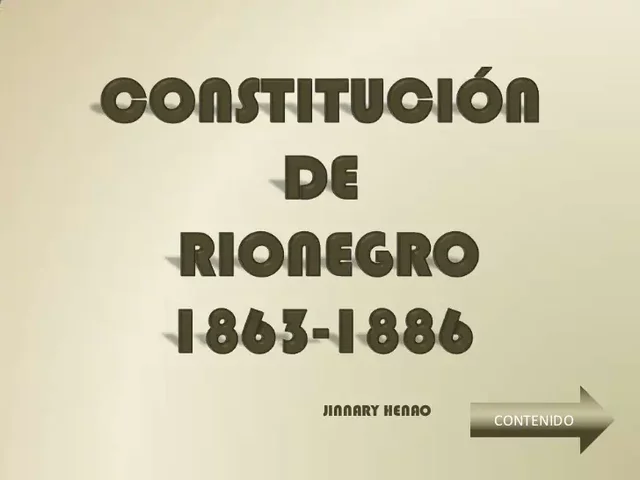 La constitución de Rionegro en 1863
