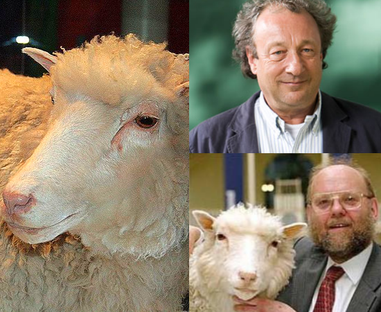 Ian Wilmut, Keith Campbell.