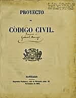 Primer proyecto de Código Civil