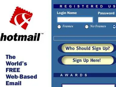 Introducción de Hotmail
