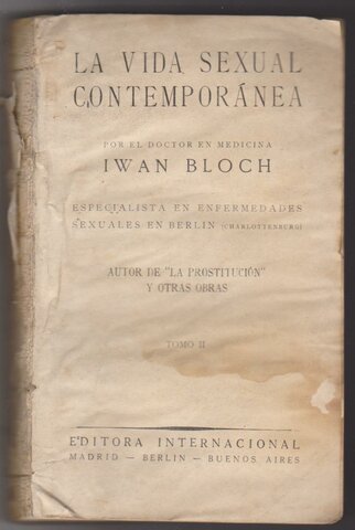 La Vida Sexual Contemporánea