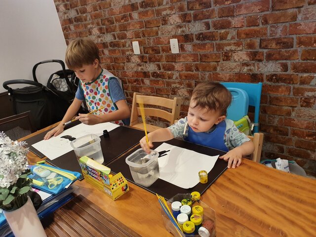 Aulas de artes na Pandemia