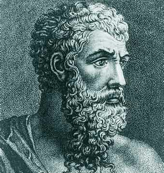 Aristófanes en el año 424 a.c.