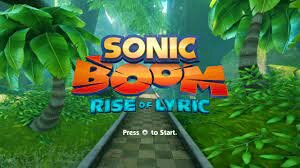 Sonic Boom: Rise of Lyric
