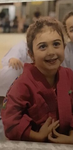 No judô da escola aos 5 anos