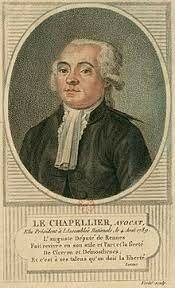 La ley Le Chapelier de 1791