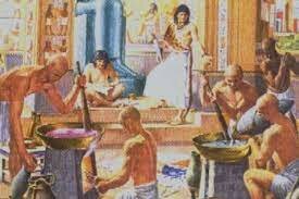 La creación del jabón.