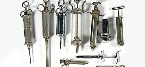 Se introdujo la jeringa de aspiración.