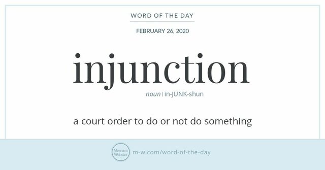 Writ of Injunction