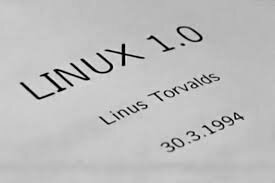 Lanzamiento de Linux 1.0