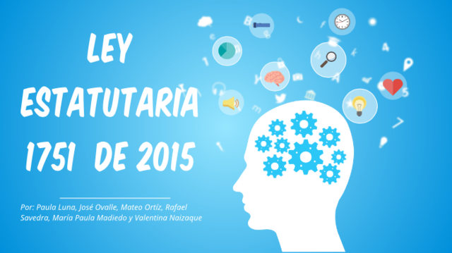 LEY ESTATUTARIA 1751 DE 2015