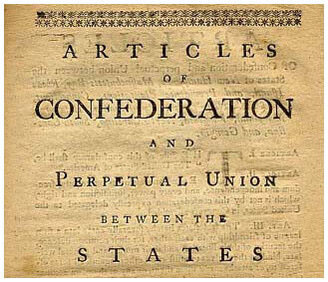 Article of Confederation are ratified