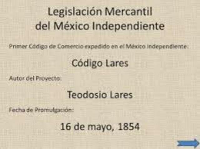Primer Código de Comercio mexicano