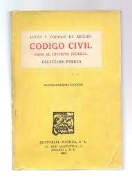 Código Civil para el Distrito Federal