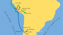 Timeline: Las corriente Libertadora del Sur