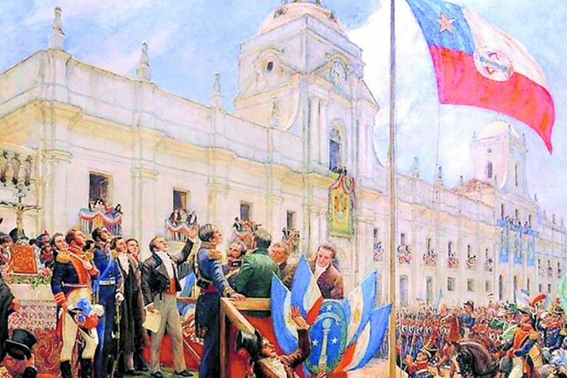 proclamación de la independencia de chile