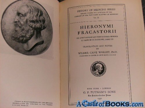 Publicacion del libro De contagione et contagiosis morbis et eorum curatione