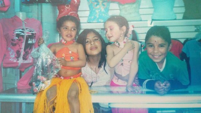 Me disfrace con mis primos