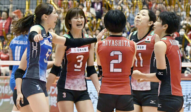 EL VOLEIBOL EN JAPON