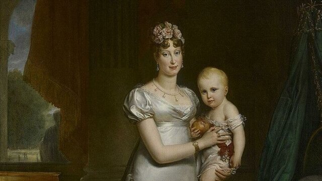 Matrimonio con María Luisa de Austria.