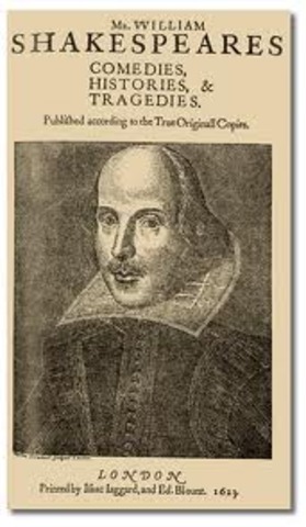 Publication of Shakespeare's First Folio