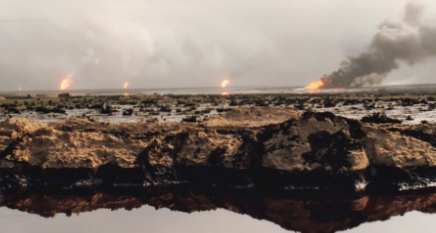 desastre ecológico en el Golfo Pérsico