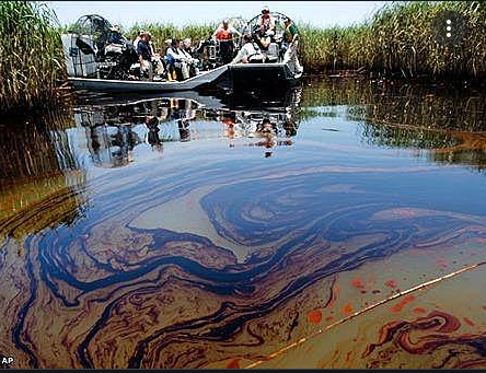 Desastre ecológico en el Rio Mississippi