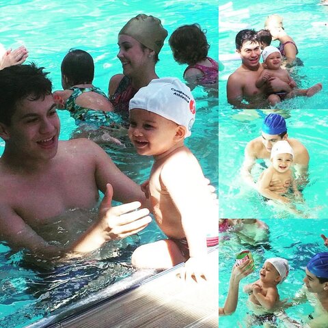 Aprendendo a nadar!!!