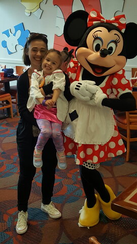 Férias de 3 anos na Disney