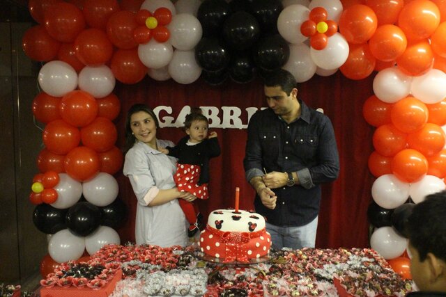 Meu primeiro aniversário foi bem agitado e divertido!