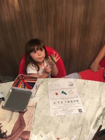 Meu primeiro dever de casa. Deu trabalho...