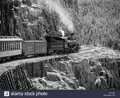 Un tren llegando a Durango