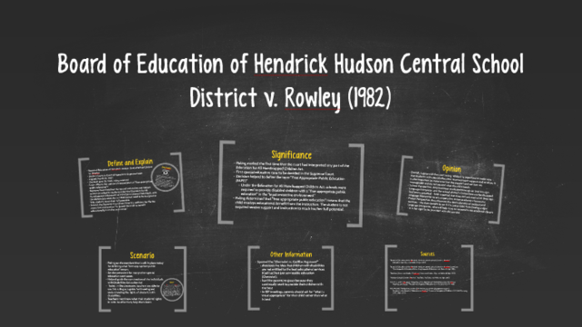 Board of Education v. Rowley
