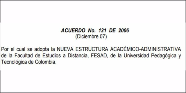 Acuerdo 121/2006