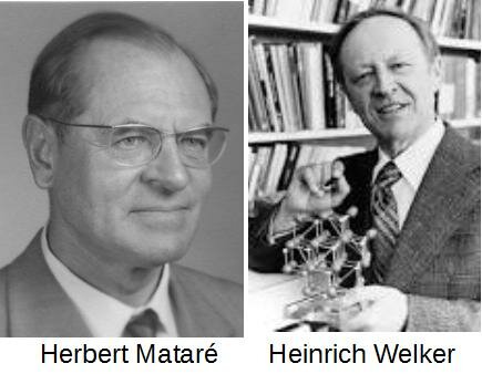 Herbert Mataré y Heinrich Walker