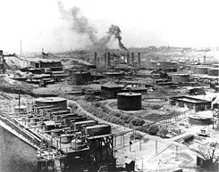 Surgimiento de la industria petrolera