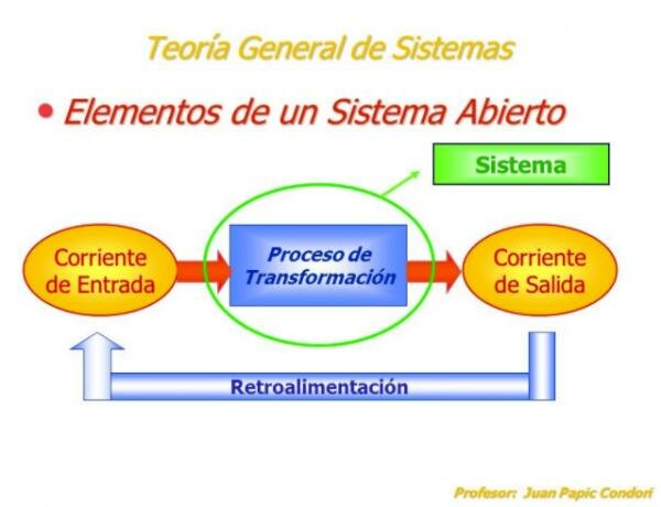 Se desarrollan conceptos ligados a los sistemas abiertos