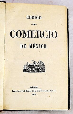 Primer Código de Comercio mexicano