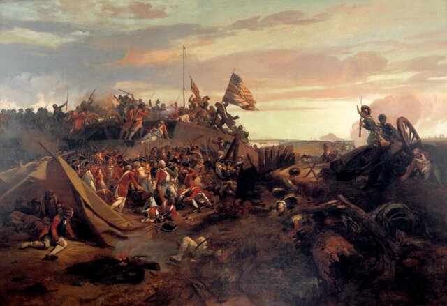 The Battle of Yorktown Begins