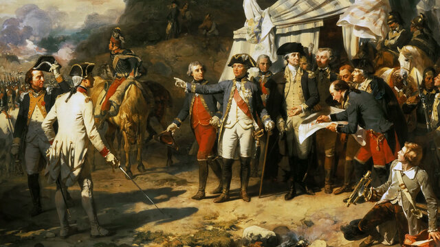 The Battle of Yorktown Ends