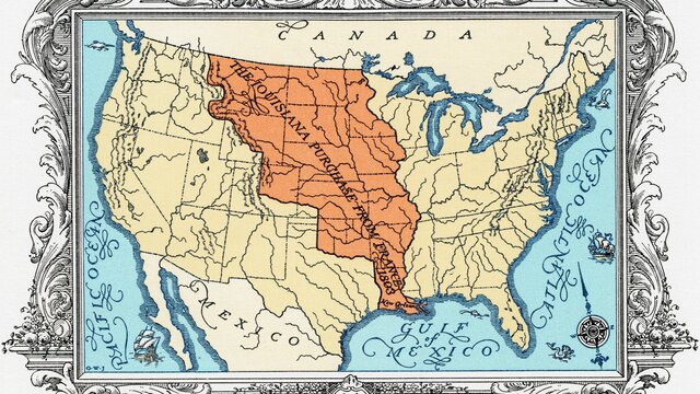 The US Acquires the Louisiana Purchase