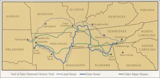 The Trail of Tears Ends