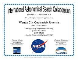 Reconocimiento de la NASA