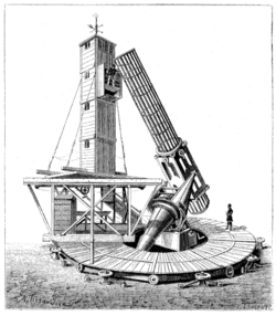 Primer telescopio reflector