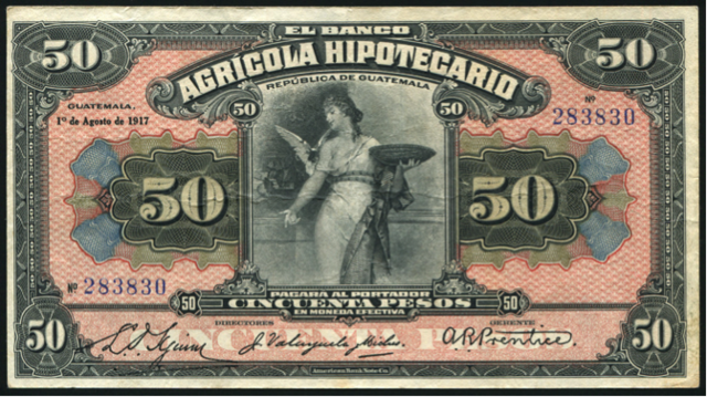 inicio actividades Banco Mercantil, Agrícola e Hipotecario