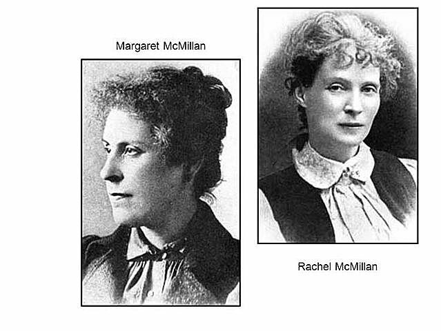 HERMANAS  MC MILLAN ( MARGARET 1860-1931) Y ( RACHEL 1859-1917)