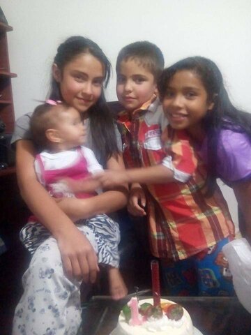 Mi prima cumplió años