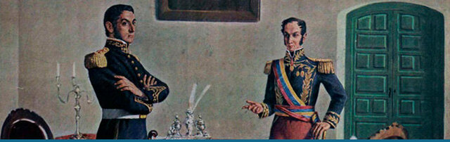 San Martín deja al congreso a cargo de la guerra y se retira