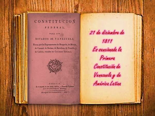 Primera constitución de América